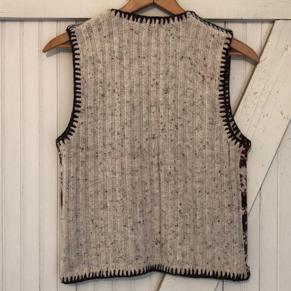 Vintage wool blend vest - Picture 8 of 8